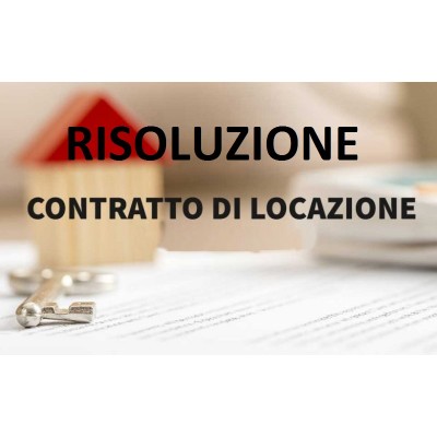 Risoluzione contratto di...
